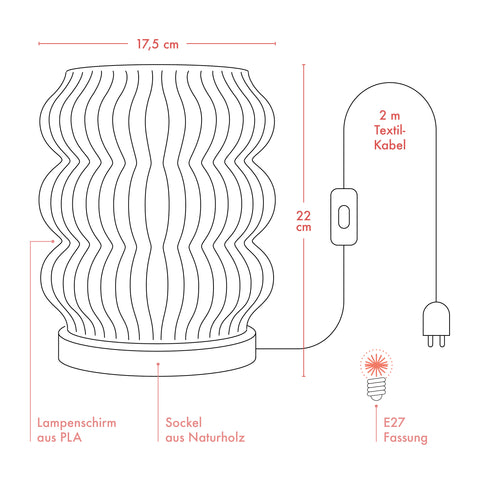 Bolla Tischlampe